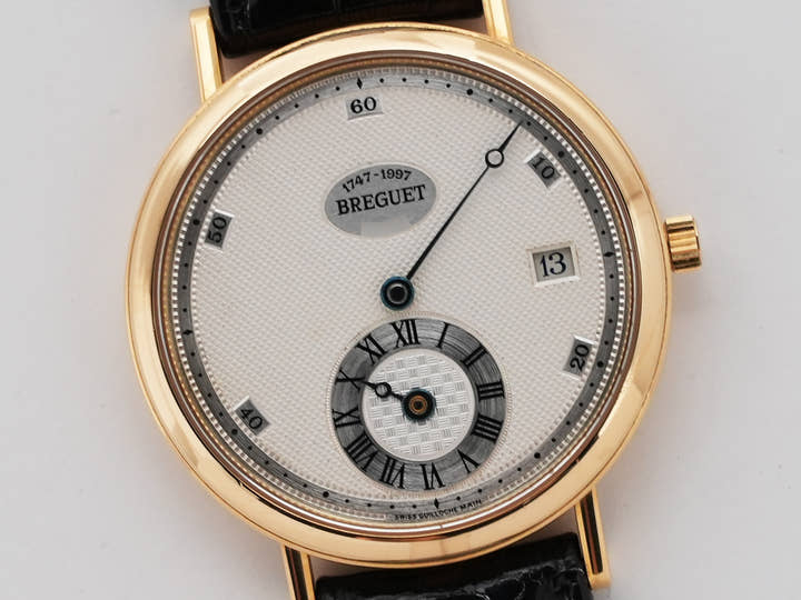 ブレゲ レギュレーター Ref.1747BA 18KYG シルバー文字盤 中古 ecnsvwkz
