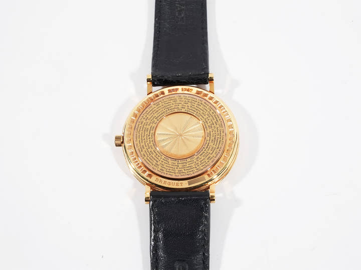 ブレゲ レギュレーター Ref.1747BA 18KYG シルバー文字盤 中古 ecnsvwkz
