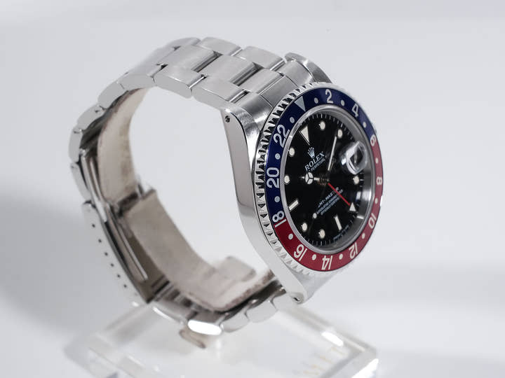 ロレックス GMTマスター Ref.16700 ステンレススチール ブラック文字盤 オイスターブレスレット