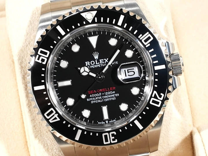 Rolex Sea-Dweller Ref.126600 Black Dial Unused 3d5sys4g