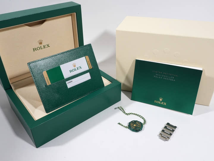 Rolex Sea-Dweller Ref.126600 Black Dial Unused 3d5sys4g