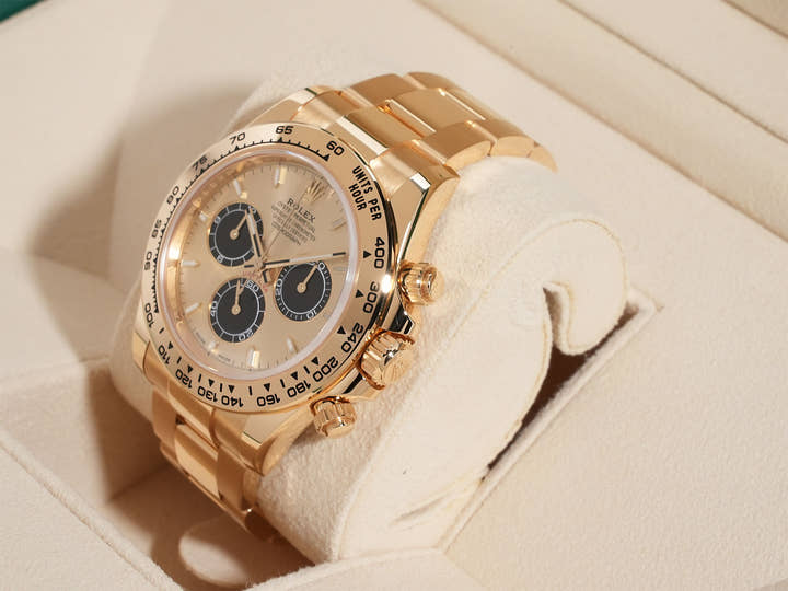Rolex Daytona Ref.126508 Golden &amp; Bright Black Dial Good Condition Pre-Owned yo94pthr