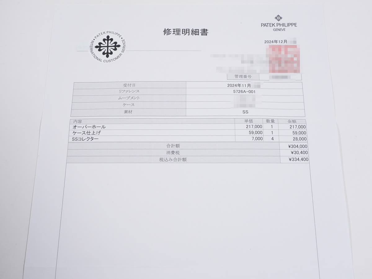 パテックフィリップ ノーチラス アニュアルカレンダー ムーンフェイズ Ref.5726A-001 ブラック文字盤 美品 6bpsp68s