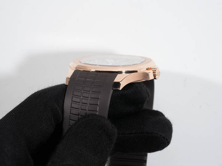 パテックフィリップ アクアノート Ref.5167R-001 ローズゴールド ブラウン文字盤