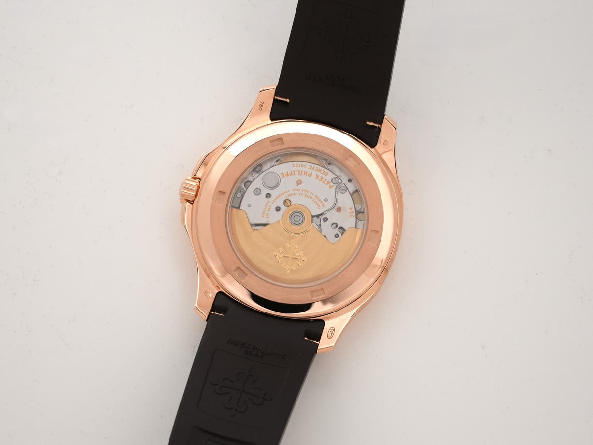 パテックフィリップ アクアノート Ref.5167R-001 ブラウン文字盤 美中古 tigtnc84