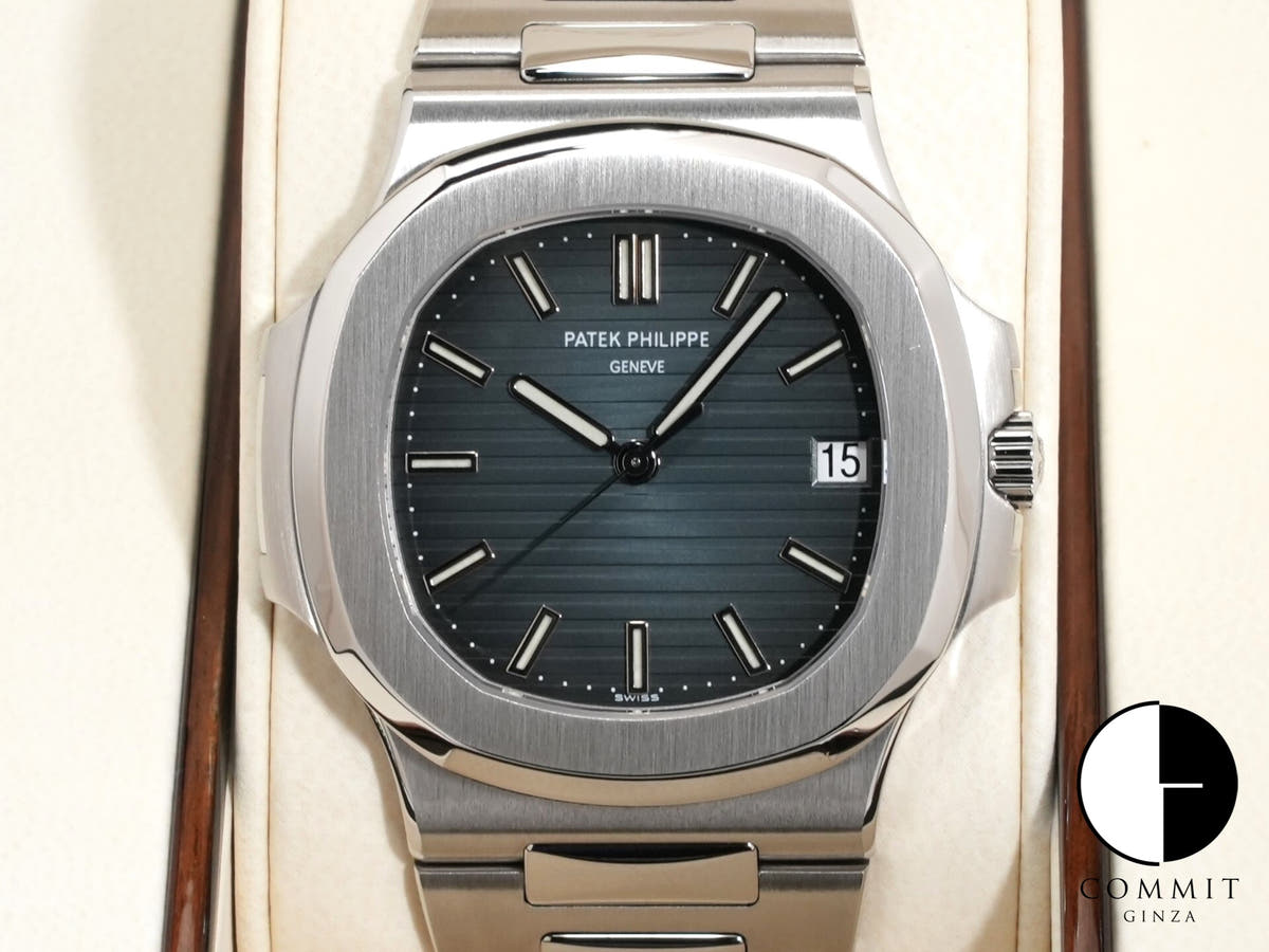 パテックフィリップ ノーチラス Ref.5711/1A-001 ブルー文字盤 美中古 j4auuop9