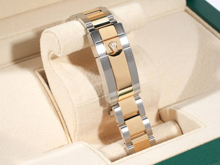 ロレックス デイトナ Ref.126503G ステンレススチール/イエローゴールド ブラックxゴールデンx8Pダイヤ文字盤