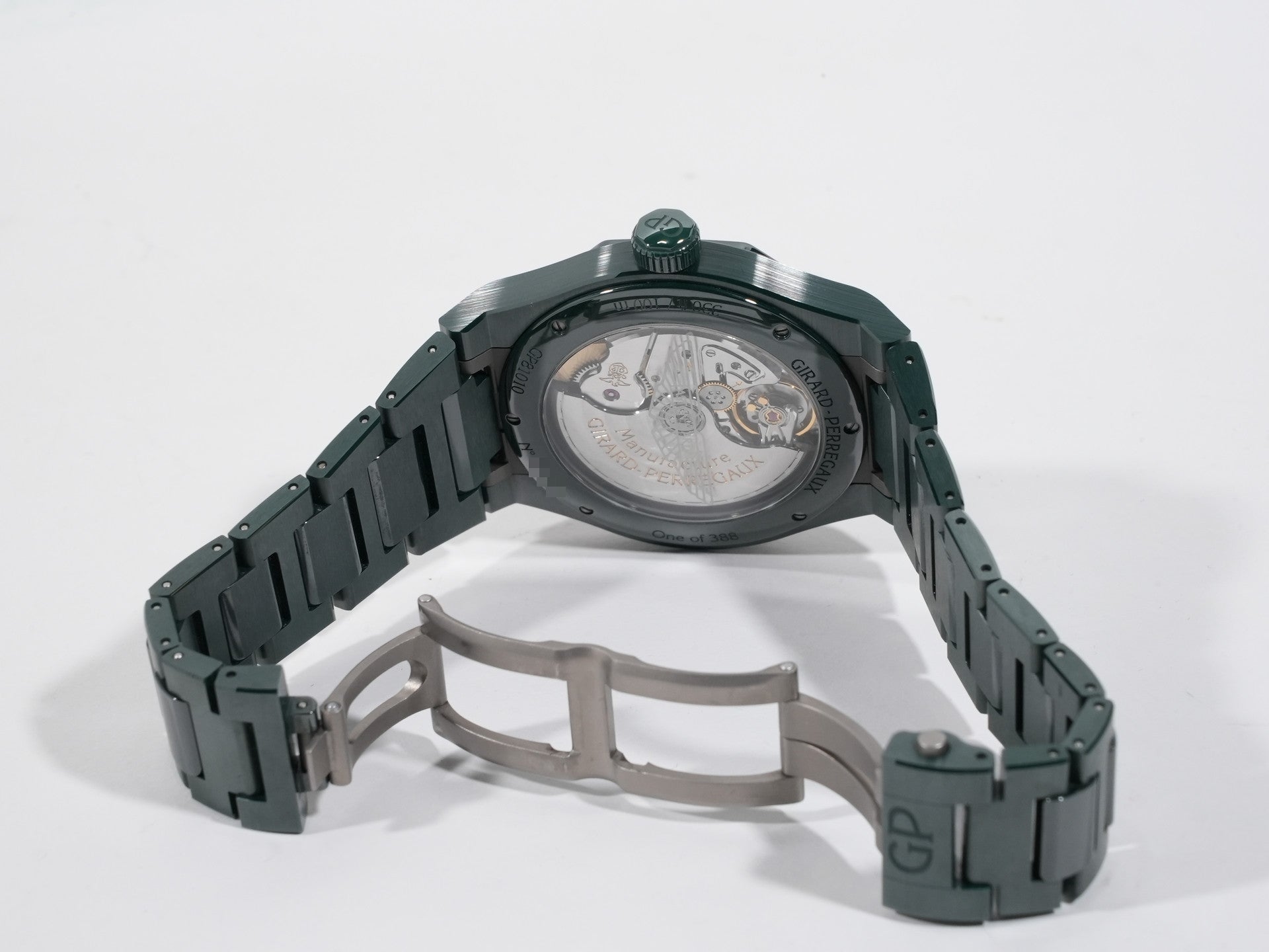 ジラールペルゴ ロレアート 42 MM グリーンセラミック アストンマーティン エディション Ref.81010-32-3081-1CX GREEN CERAMIC グリーン文字盤