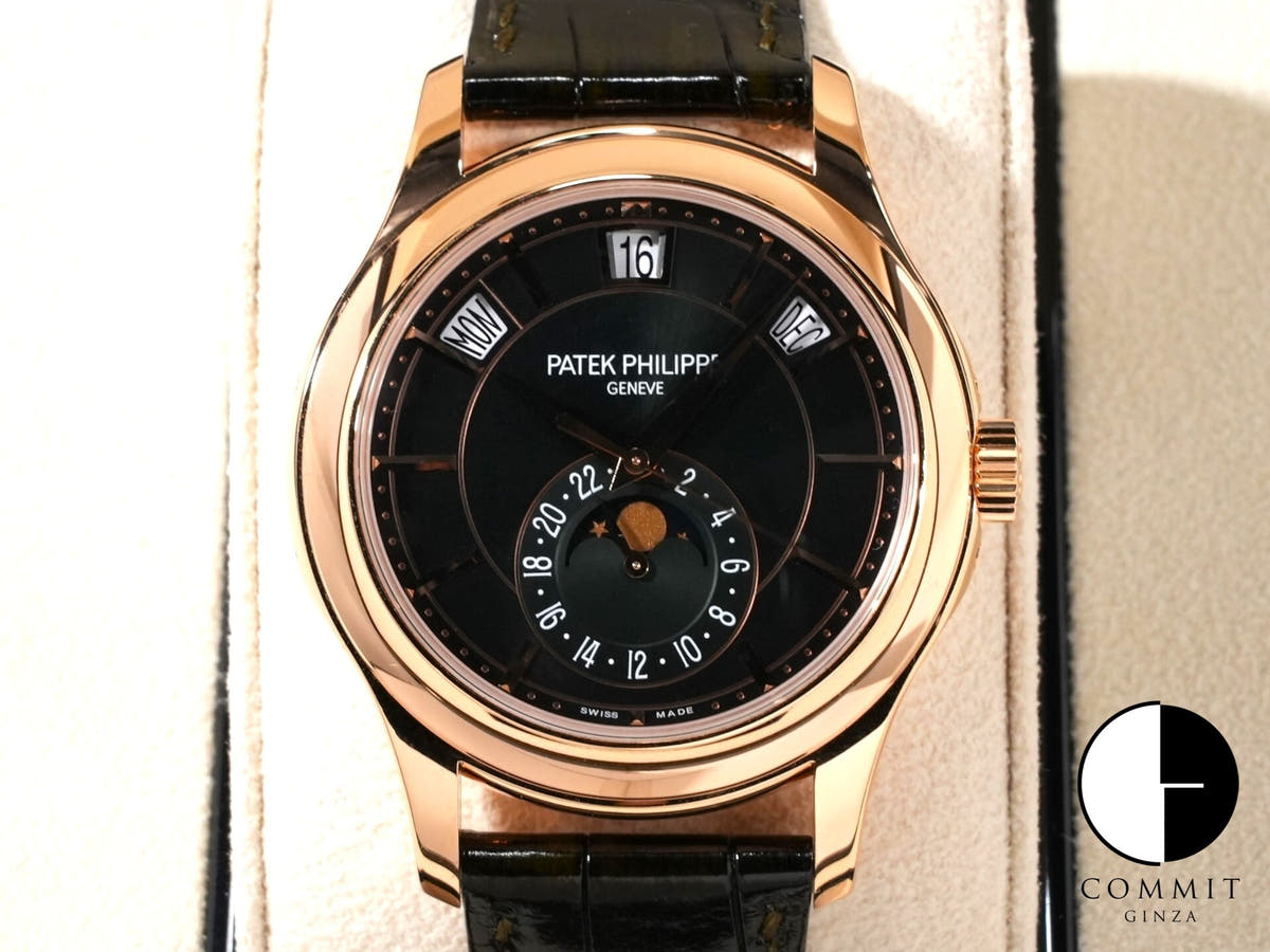 パテックフィリップ アニュアルカレンダー Ref.5205R-011 オリーブグリーン文字盤 美品 yd9bhm3x