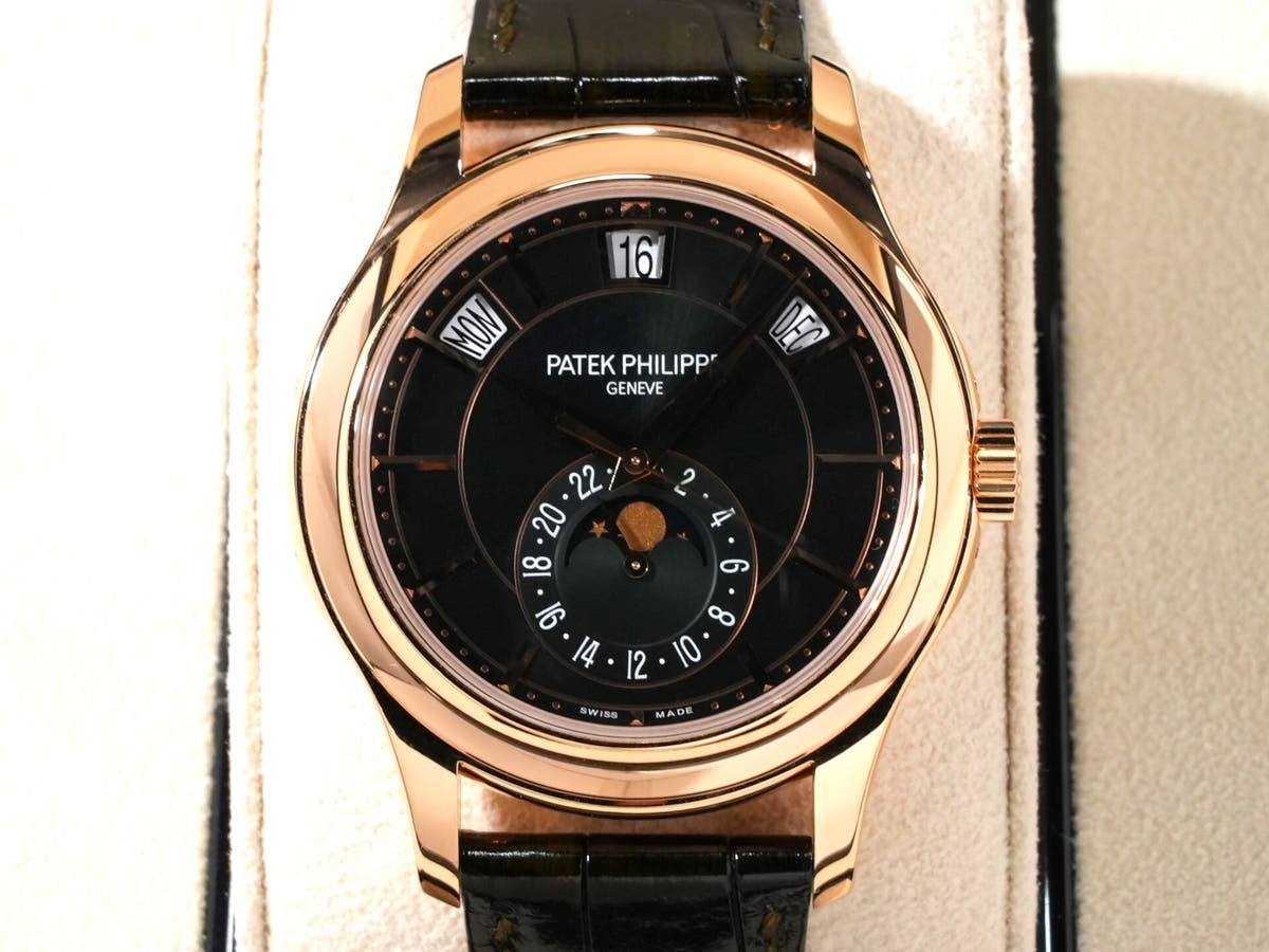 パテックフィリップ アニュアルカレンダー Ref.5205R-011 オリーブグリーン文字盤 美品 yd9bhm3x