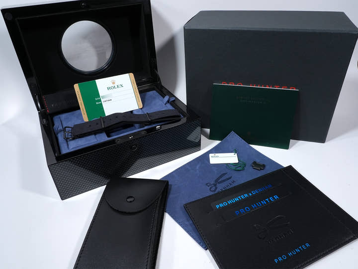 プロハンター × デンハム GMTマスターII Ref.116710LN ブラック文字盤 美品 dpg6e8c2 オイスターブレスレット