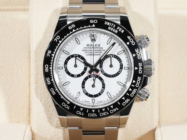 Rolex Daytona Ref. 126500LN Stainless Steel White Dial