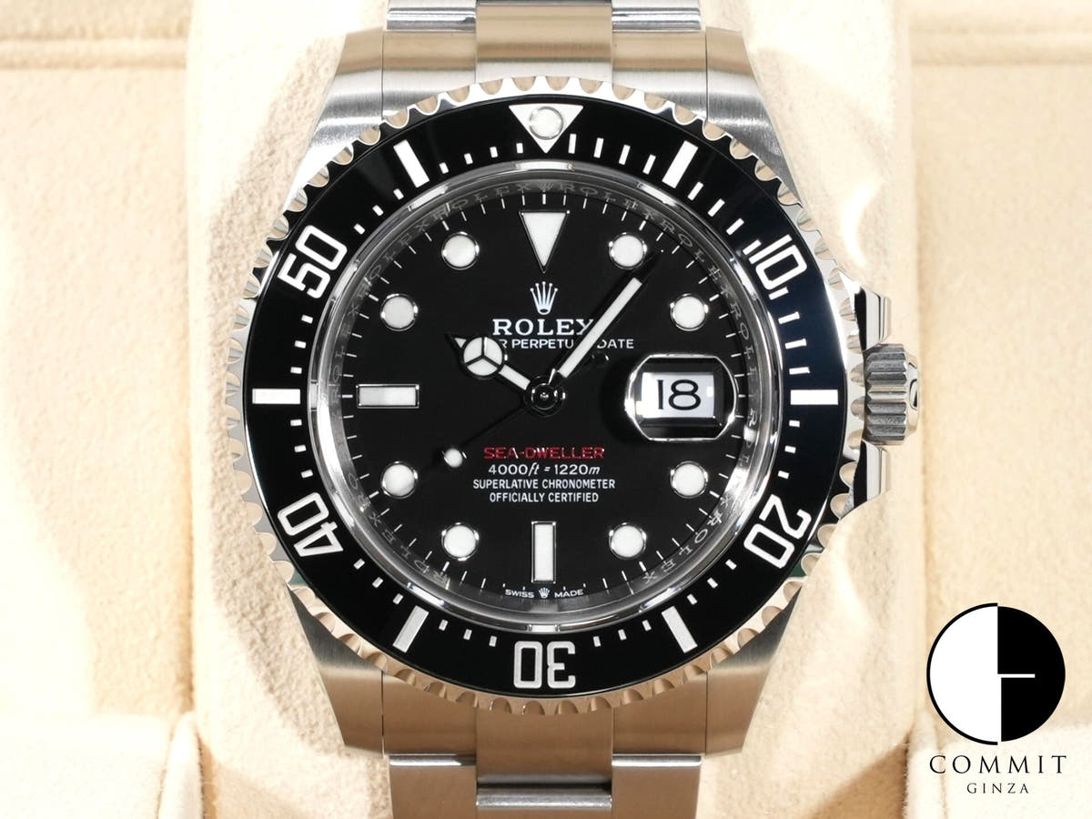 Rolex Sea-Dweller Ref. 126600 Stainless Steel Black Dial