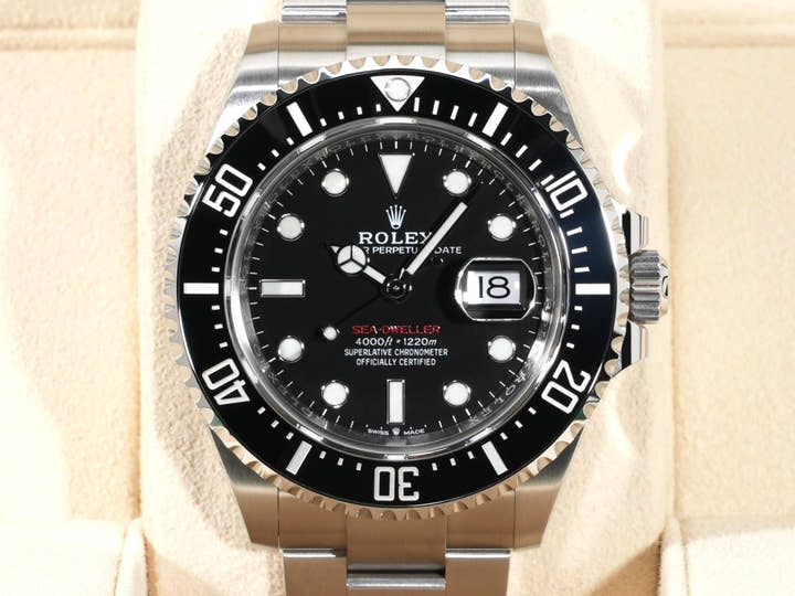 Rolex Sea-Dweller Ref. 126600 Stainless Steel Black Dial