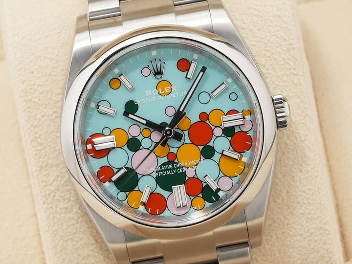 ロレックス オイスターパーペチュアル36 Ref.126000 ステンレススチール セレブレーションモチーフ文字盤