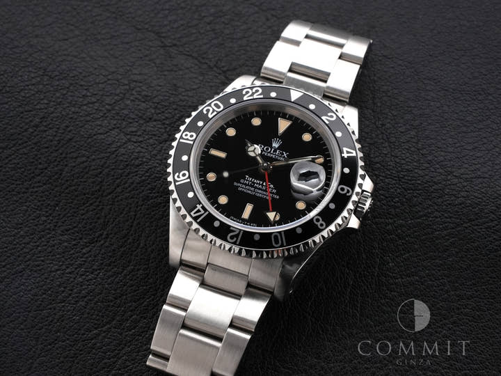 ロレックス GMTマスター Ref.16700 ステンレススチール ブラック文字盤 オイスターブレスレット