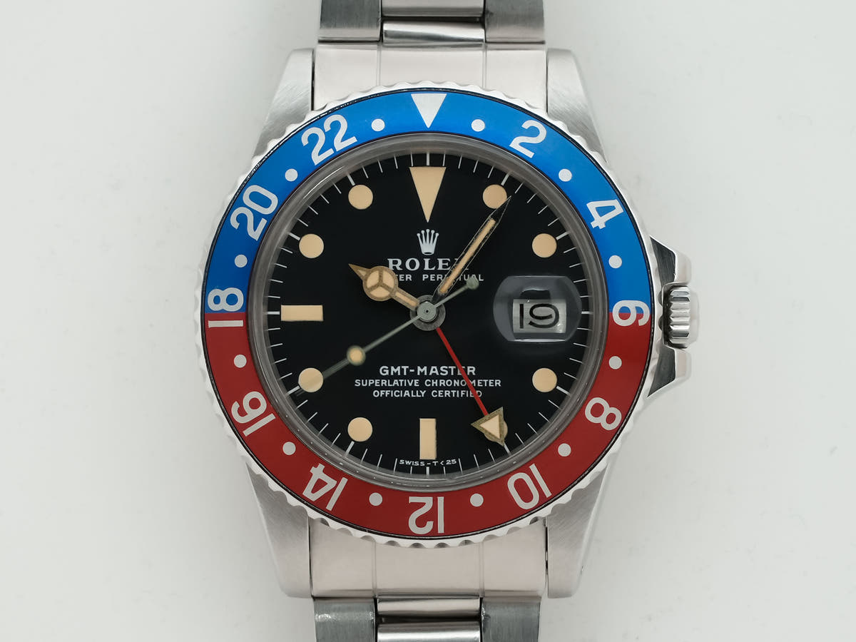 ロレックス GMTマスター Ref.1675 ブラック文字盤 中古 pes8kdku