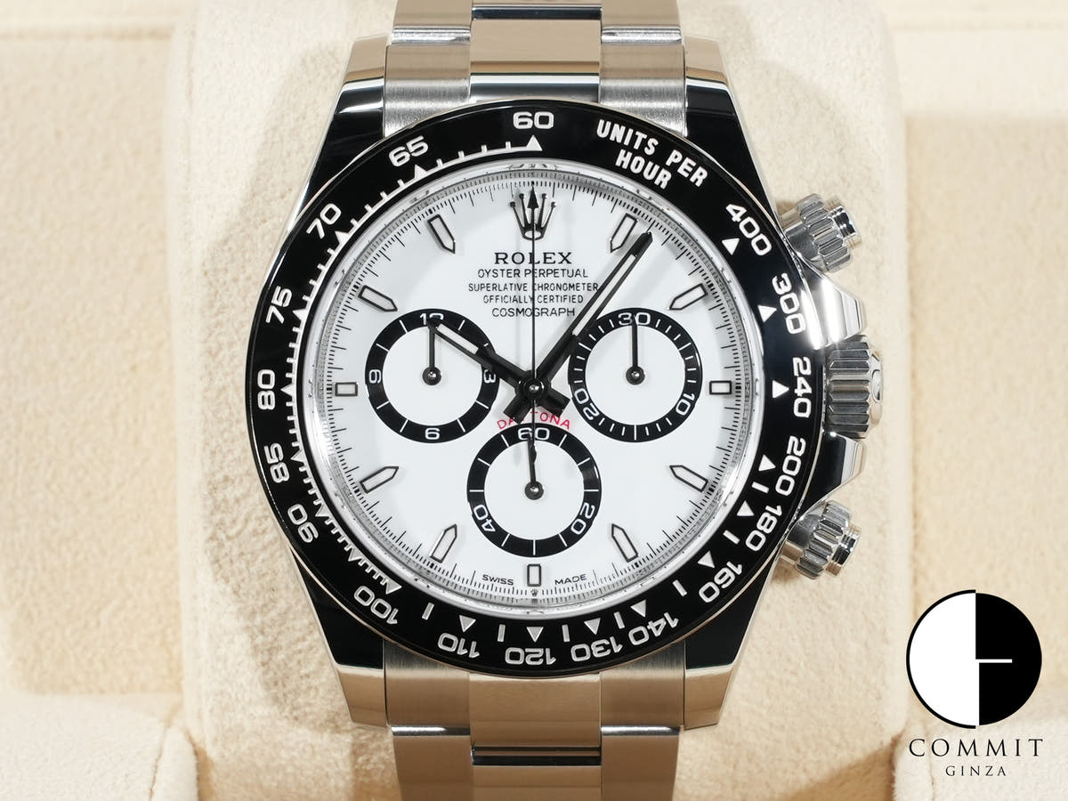 ロレックス デイトナ Ref.126500LN ホワイト文字盤 未使用 imwn4cnr