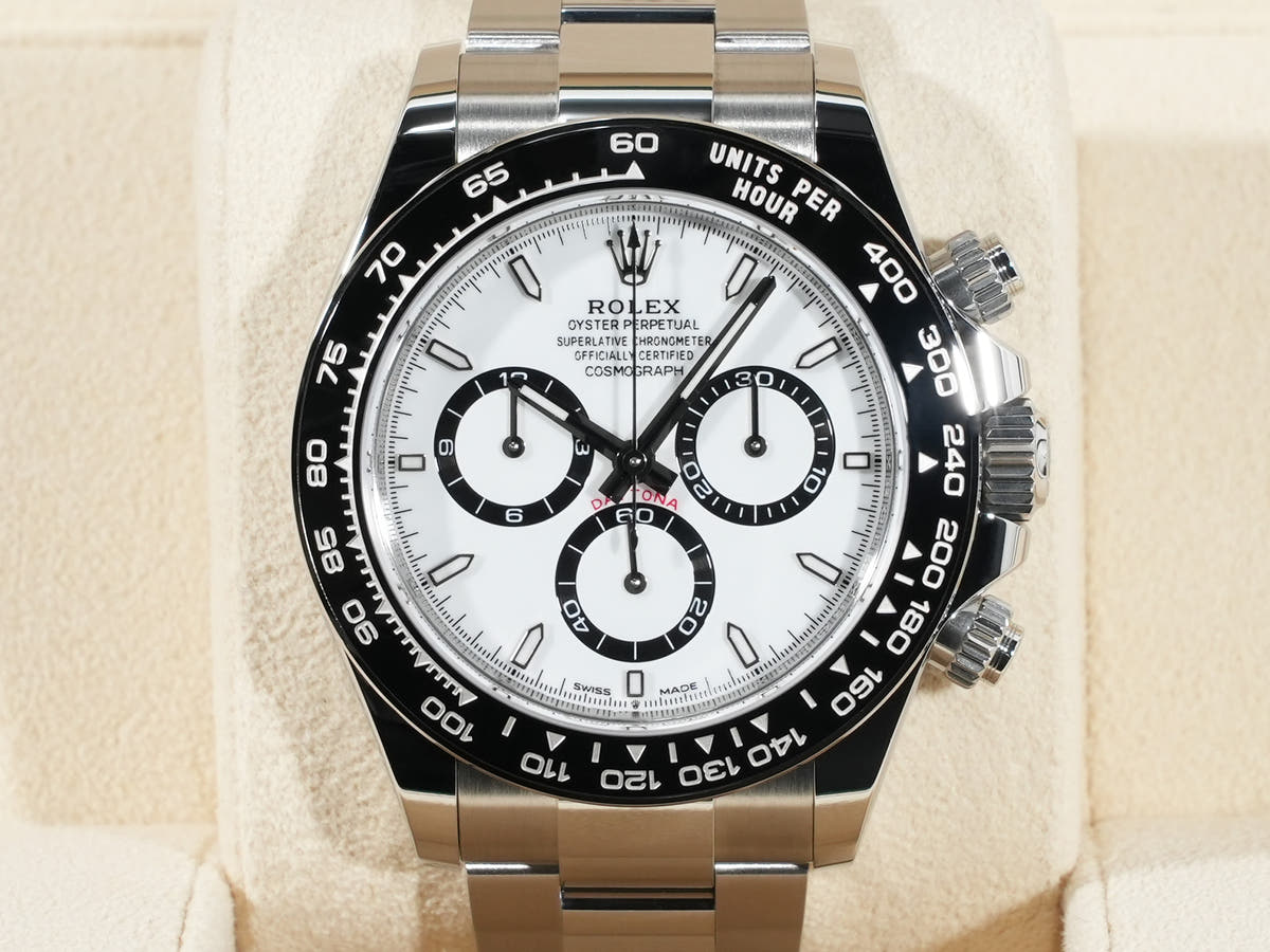 ロレックス デイトナ Ref.126500LN ホワイト文字盤 未使用 imwn4cnr