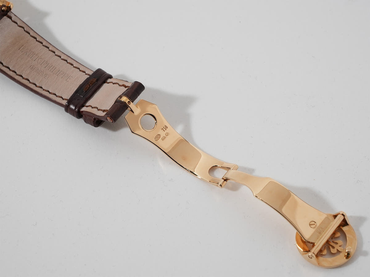 パテックフィリップ クロノグラフ Ref.5170J-001 18KYG シルバー文字盤 美中古 opch9y9u