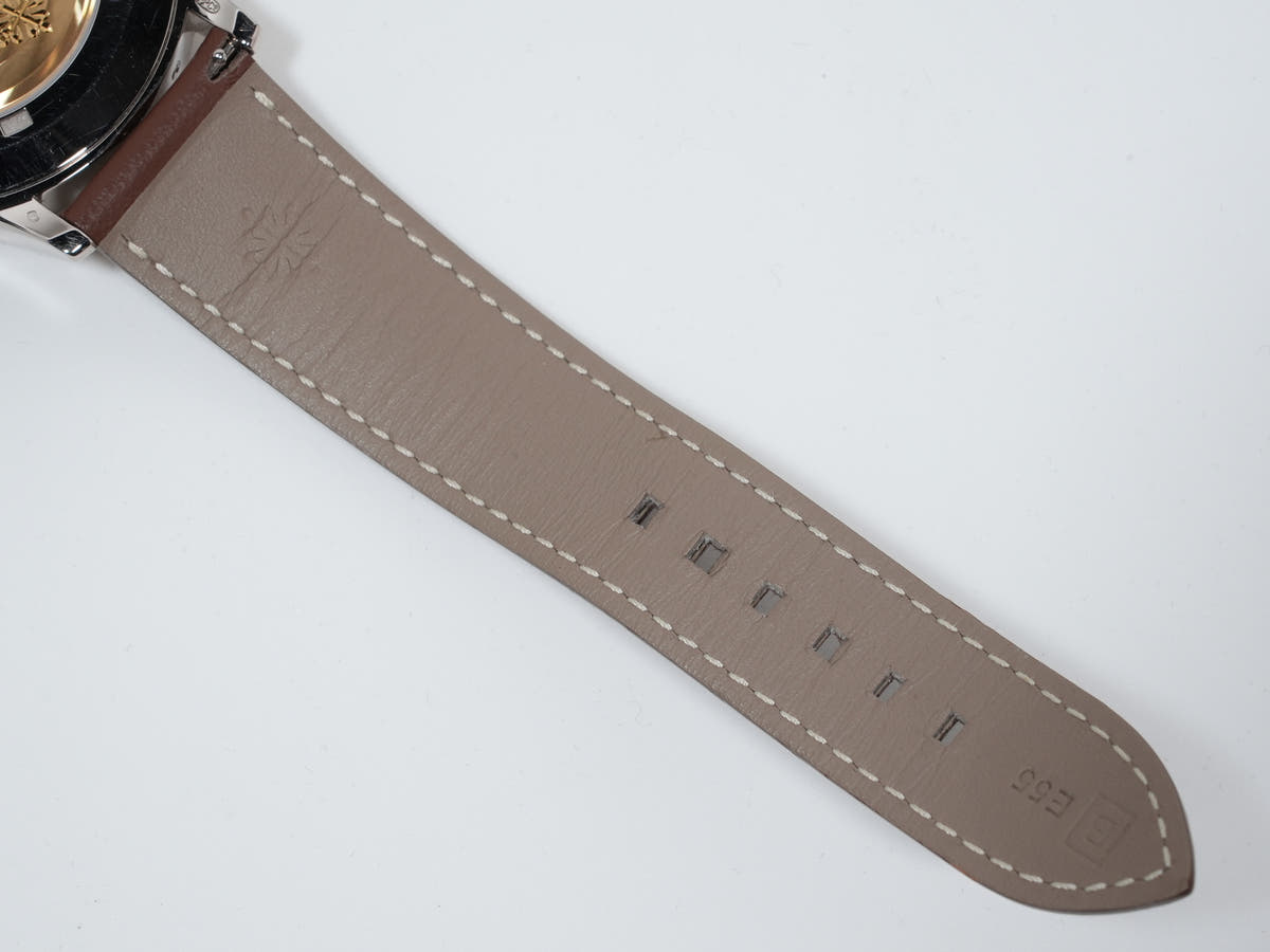 パテックフィリップ カラトラバ パイロット トラベルタイム Ref.5524G-001 ブルー文字盤 中古 mwuo9uns
