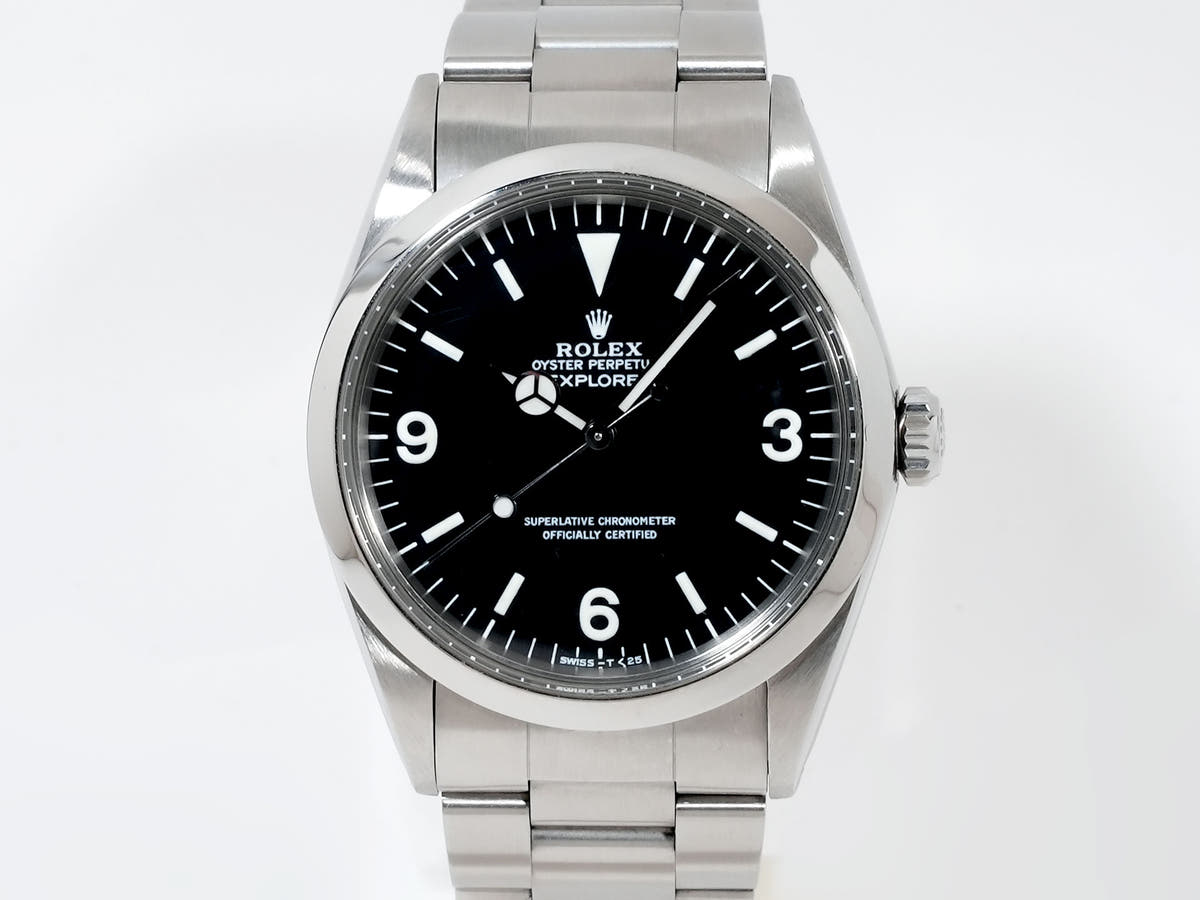ロレックス エクスプローラーI Ref.1016 ブラック文字盤 中古 397ubq3j