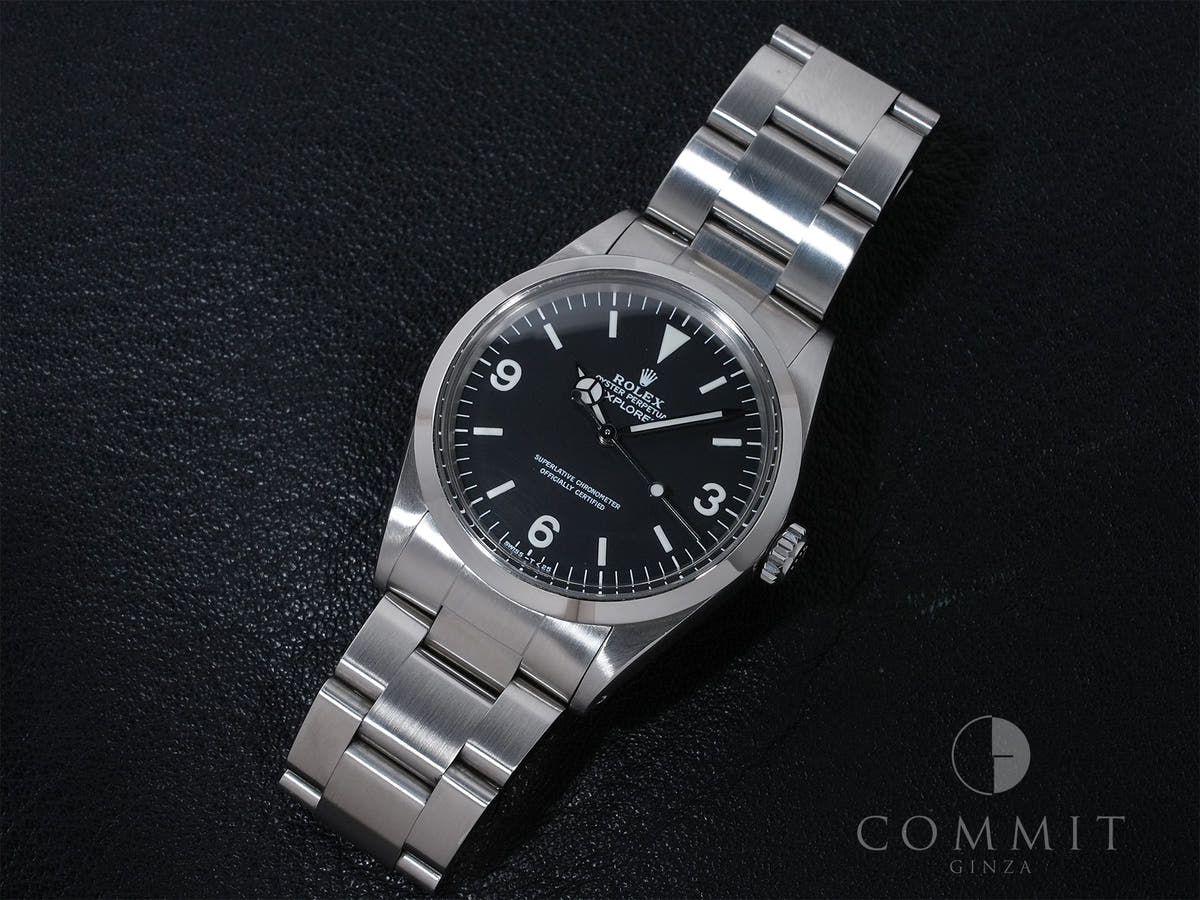 ロレックス エクスプローラーI Ref.1016 ブラック文字盤 中古 397ubq3j