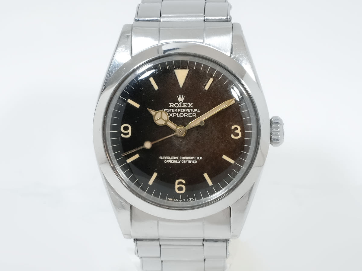 ロレックス エクスプローラーI Ref.1016M トロピカル文字盤 中古 3rbx3g28