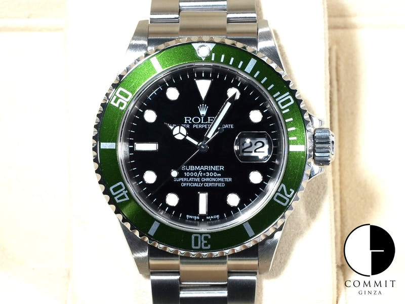 ロレックス サブマリーナー デイト Ref.16610LV SS ブラック文字盤 美中古 8uqfc7vp