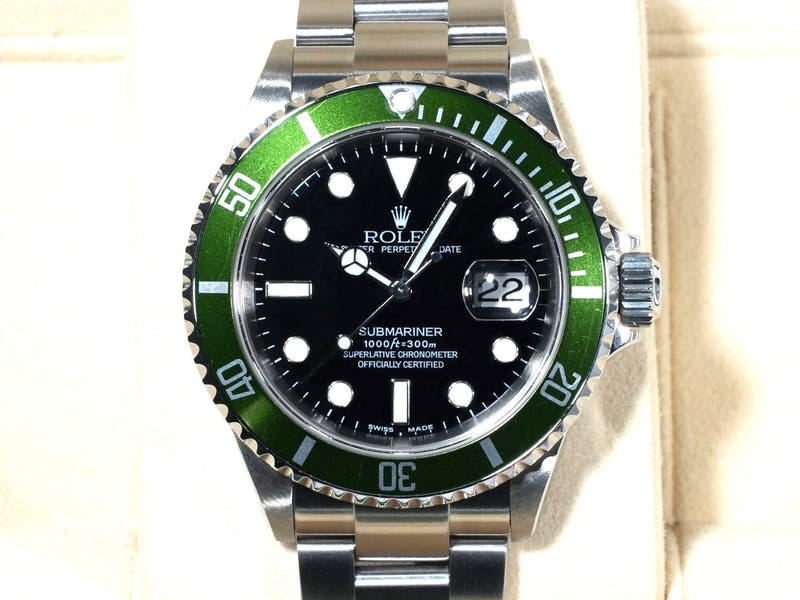 ロレックス サブマリーナー デイト Ref.16610LV SS ブラック文字盤 美中古 8uqfc7vp