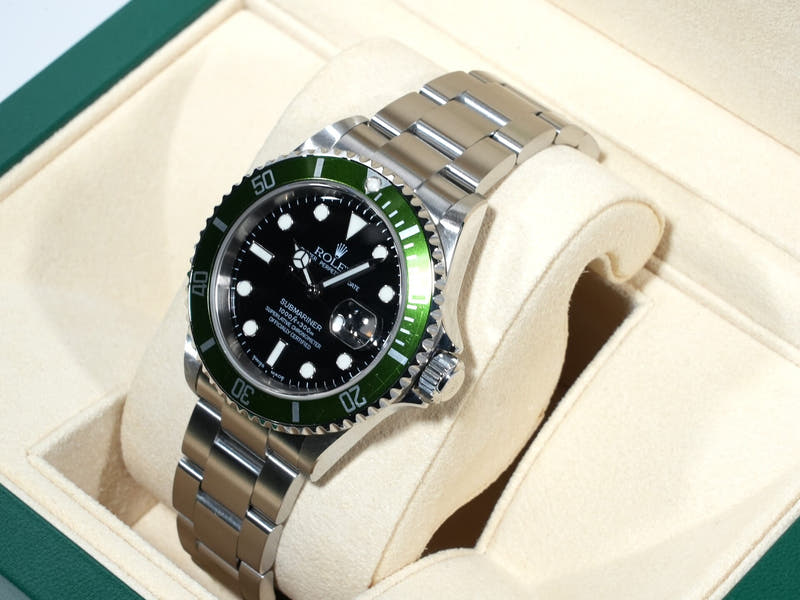 ロレックス サブマリーナー デイト Ref.16610LV SS ブラック文字盤 美中古 8uqfc7vp
