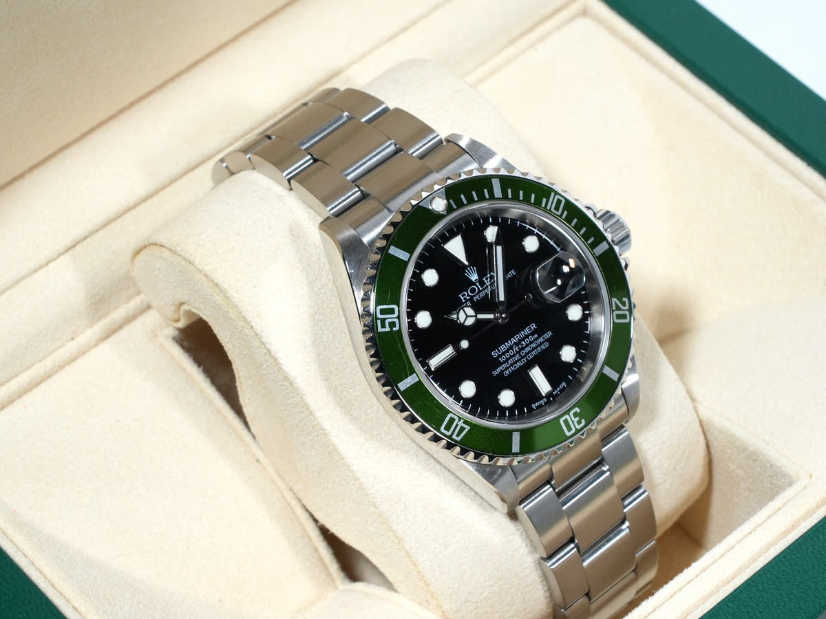 Rolex Submariner Date Ref.16610LV SS Black Dial Good Condition Used 8uqfc7vp
