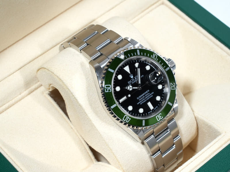 ロレックス サブマリーナー デイト Ref.16610LV SS ブラック文字盤 美中古 8uqfc7vp