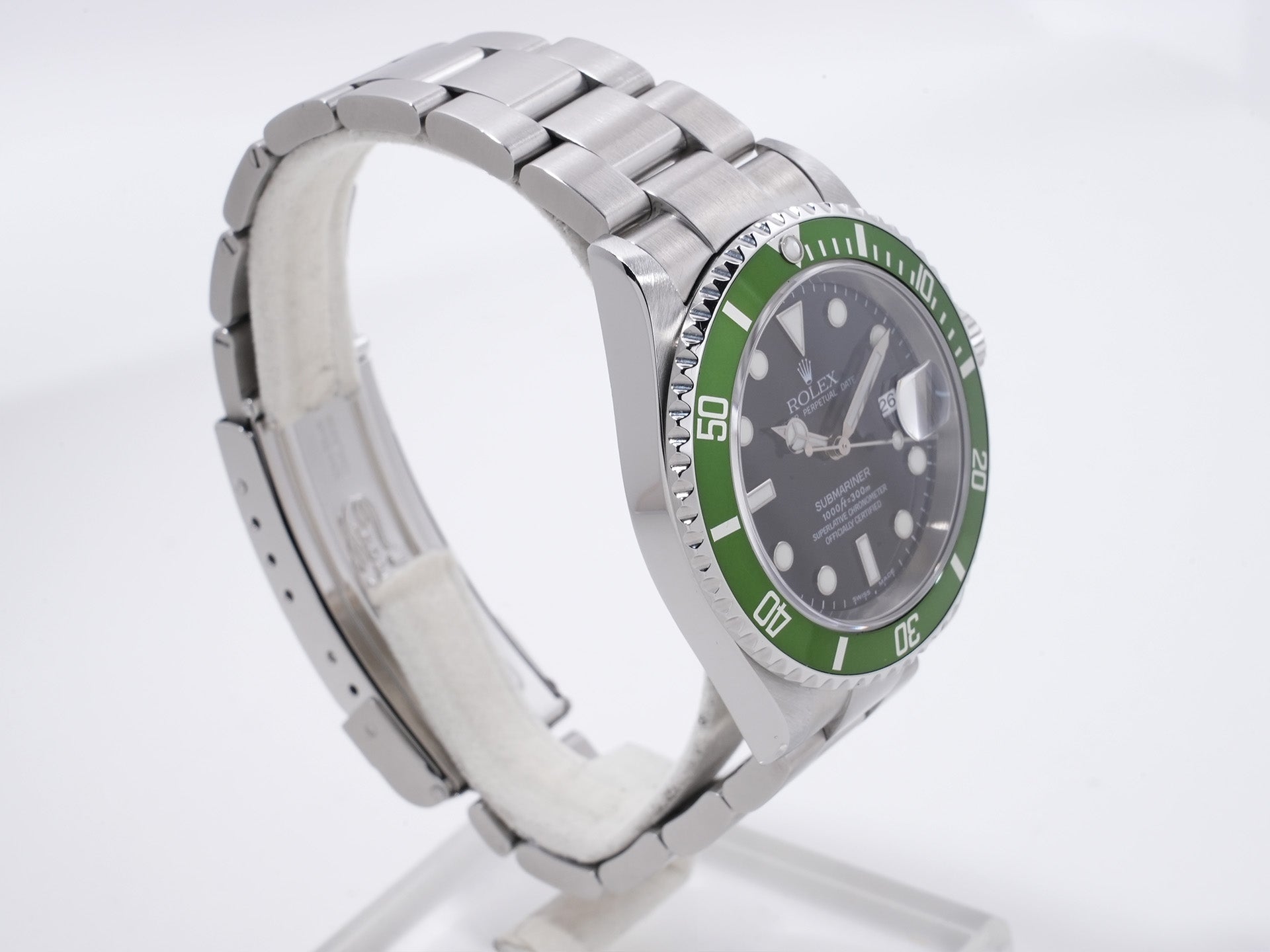 ロレックス サブマリーナー デイト Ref.16610LV ステンレススチール ブラック文字盤