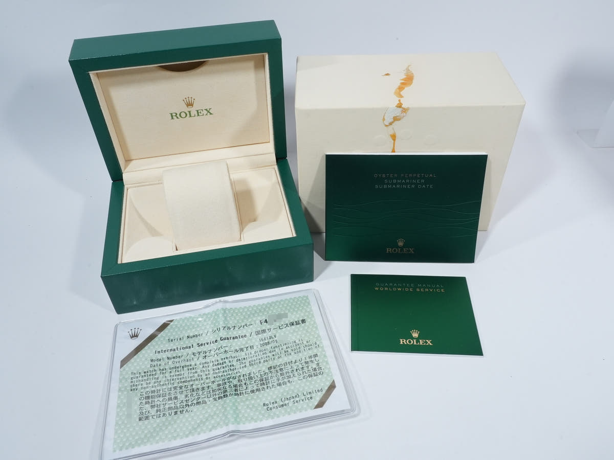 Rolex Submariner Date Ref.16610LV SS Black Dial Good Condition Used 8uqfc7vp
