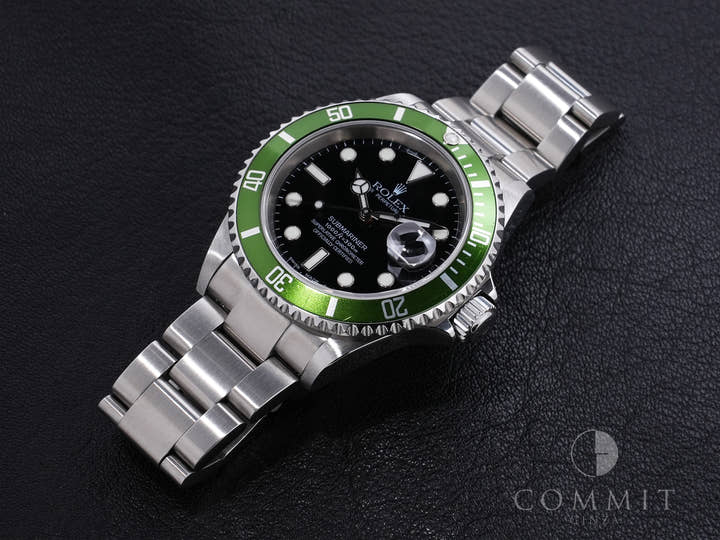 ロレックス サブマリーナー デイト Ref.16610LV ステンレススチール ブラック文字盤