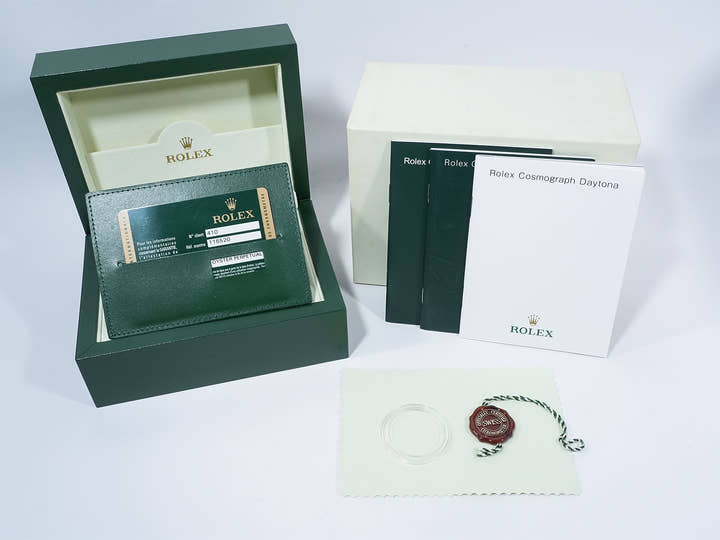 ロレックス デイトナ Ref.116520 ステンレススチール ブラック文字盤