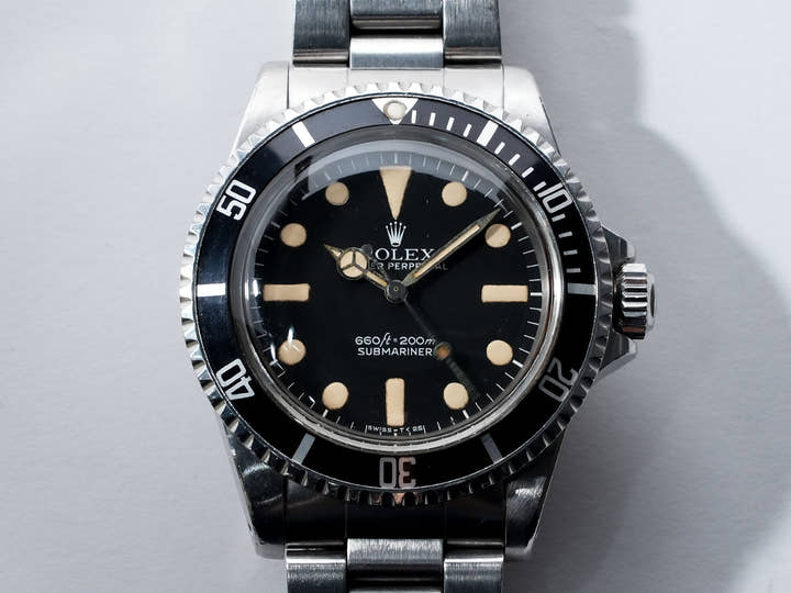 ロレックス サブマリーナー Ref.5513 ステンレススチール ブラック文字盤