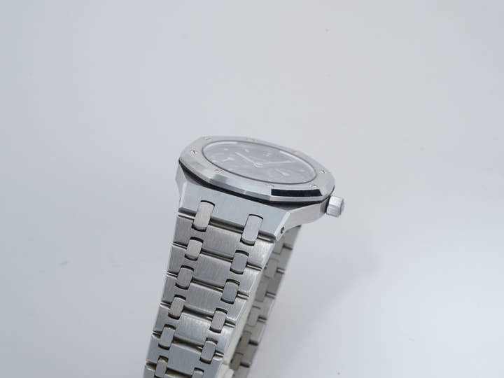 オーデマピゲ ロイヤルオーク デイデイト ムーンフェイズ Ref.25594ST.OO.0789ST.03 ステンレススチール ブルー文字盤