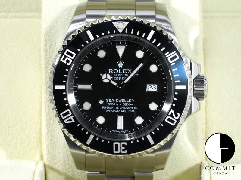 Rolex Sea-Dweller Deep Sea Ref.116660 Black Dial Good Condition uwofryob