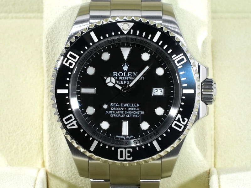 Rolex Sea-Dweller Deep Sea Ref.116660 Black Dial Good Condition uwofryob
