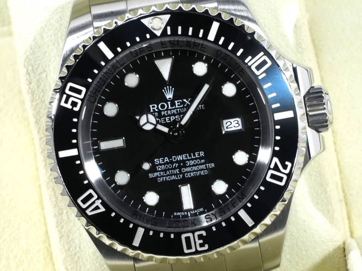 Rolex Sea-Dweller Deep Sea Ref.116660 Black Dial Good Condition uwofryob