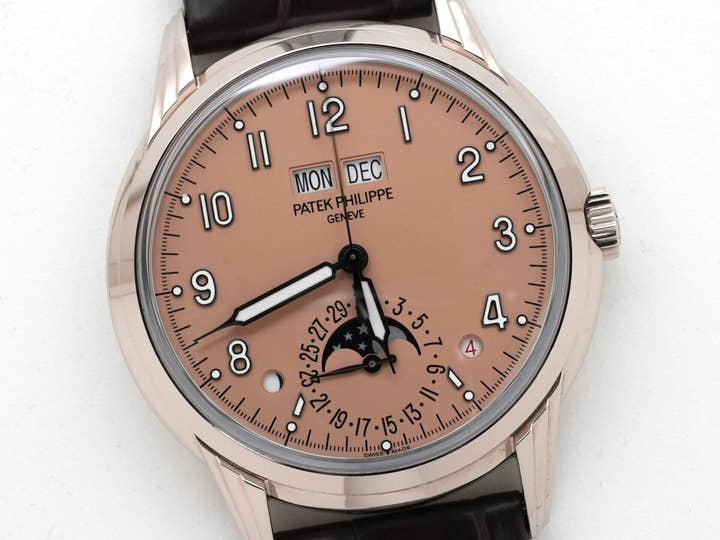 パテックフィリップ グランドコンプリケーション Ref.5320G-011 ホワイトゴールド ローズゴールドめっきのオパーリン文字盤