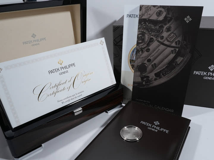 パテックフィリップ グランドコンプリケーション Ref.5320G-011 ホワイトゴールド ローズゴールドめっきのオパーリン文字盤