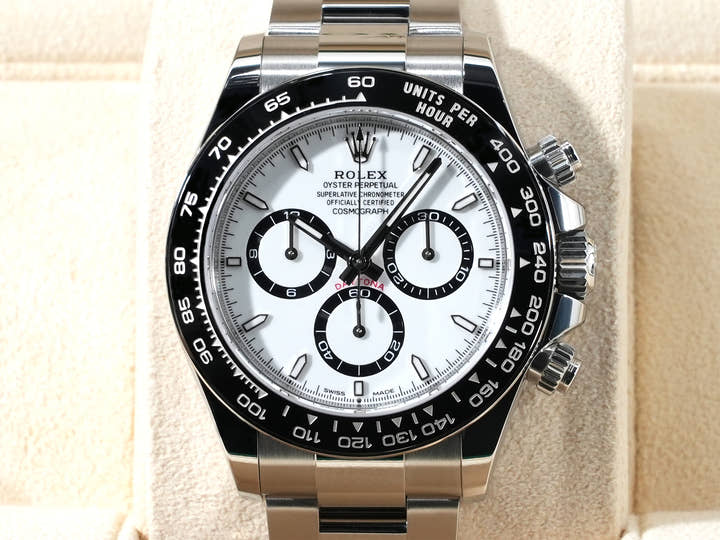 ロレックス デイトナ Ref.126500LN ステンレススチール ホワイト文字盤