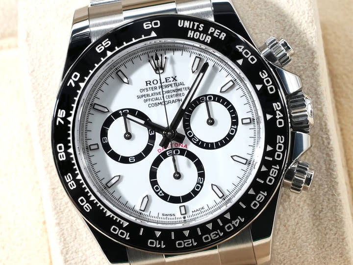 ロレックス デイトナ Ref.126500LN ステンレススチール ホワイト文字盤