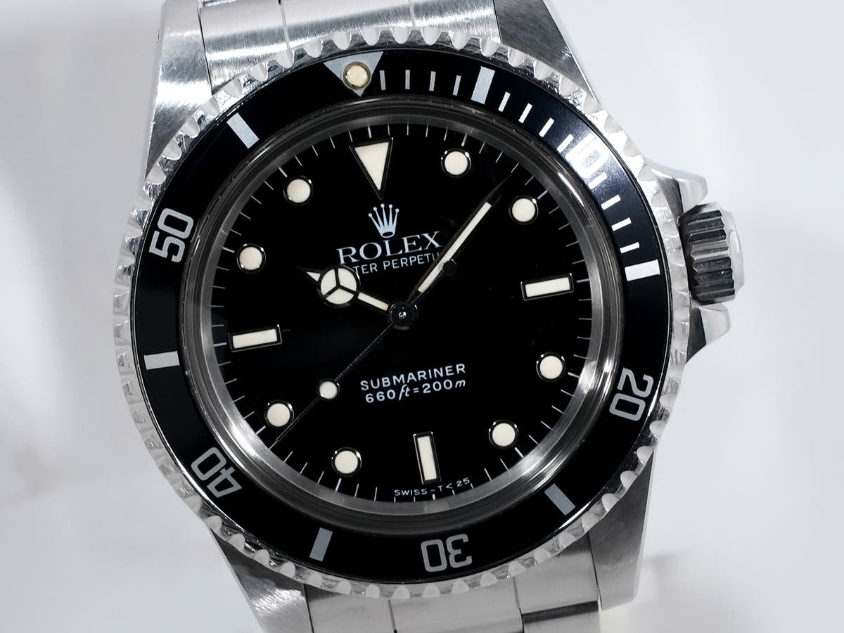 ロレックス サブマリーナー Ref.5513 ブラック文字盤 中古 jawdwhgd