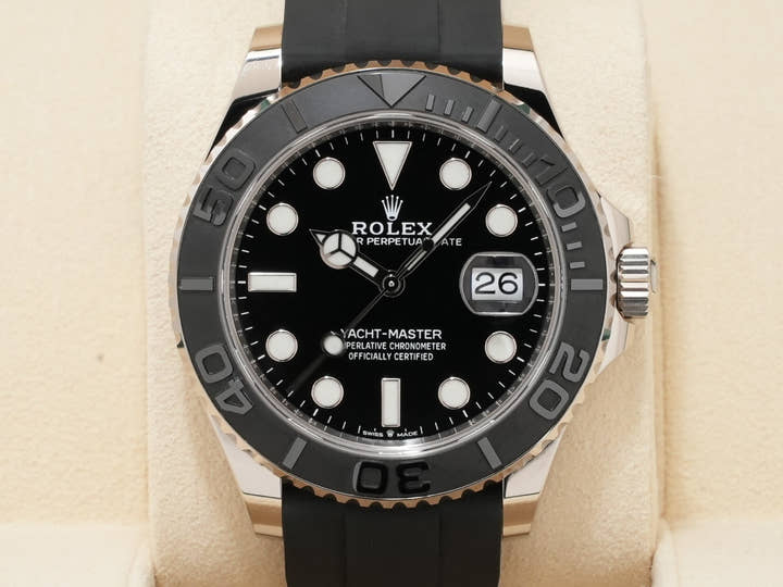 Rolex Yacht-Master 42 Ref. 226659 White Gold Black Dial