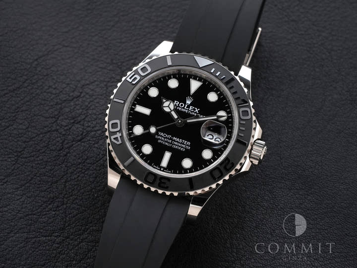 Rolex Yacht-Master 42 Ref. 226659 White Gold Black Dial