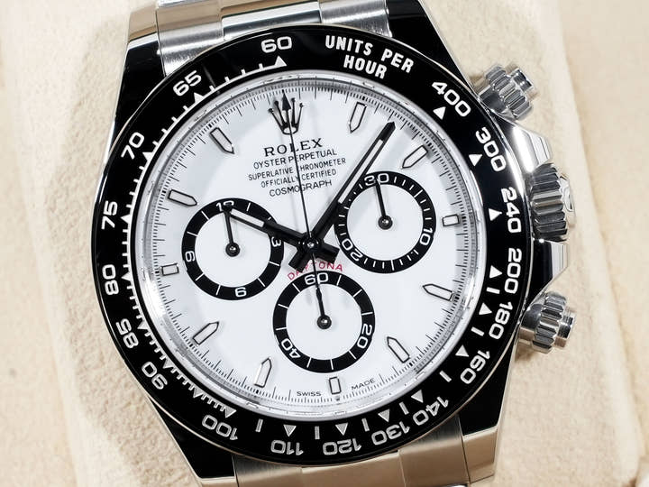 ロレックス デイトナ Ref.126500LN ステンレススチール ホワイト文字盤